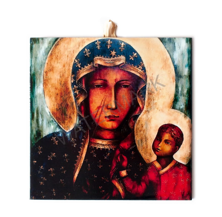 Płytka ceramiczna 15x15cm obrazek MB Częstochowska 