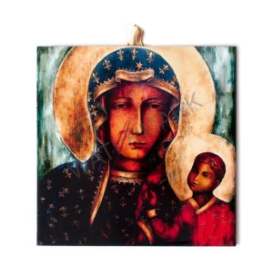 Płytka ceramiczna 15x15cm obrazek MB Częstochowska 