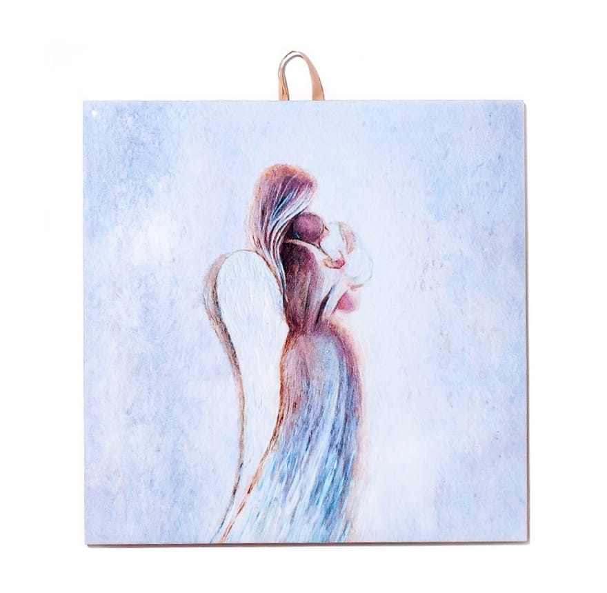 Płytka ceramiczna 10x10cm obrazek Jestem przy Tobie 