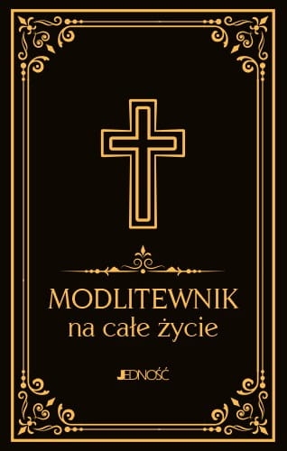 Modlitewnik na całe życie bordo/czarny Jedność