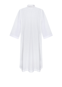 Alba z elanobawełny bez zakładek zamek z boku gładka rozmiar 176cm