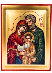 Ikona grecka Święta Rodzina 34x26 cm