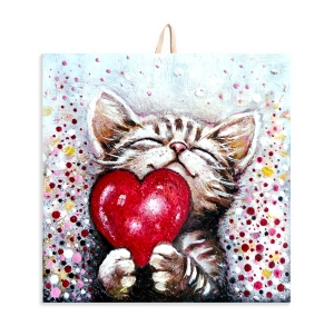 Płytka ceramiczna 15x15cm obrazek Najmniejsza rzecz 