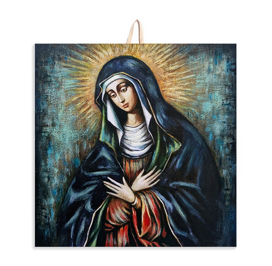 Płytka ceramiczna 10x10cm obrazek MB Ostrobramska  I