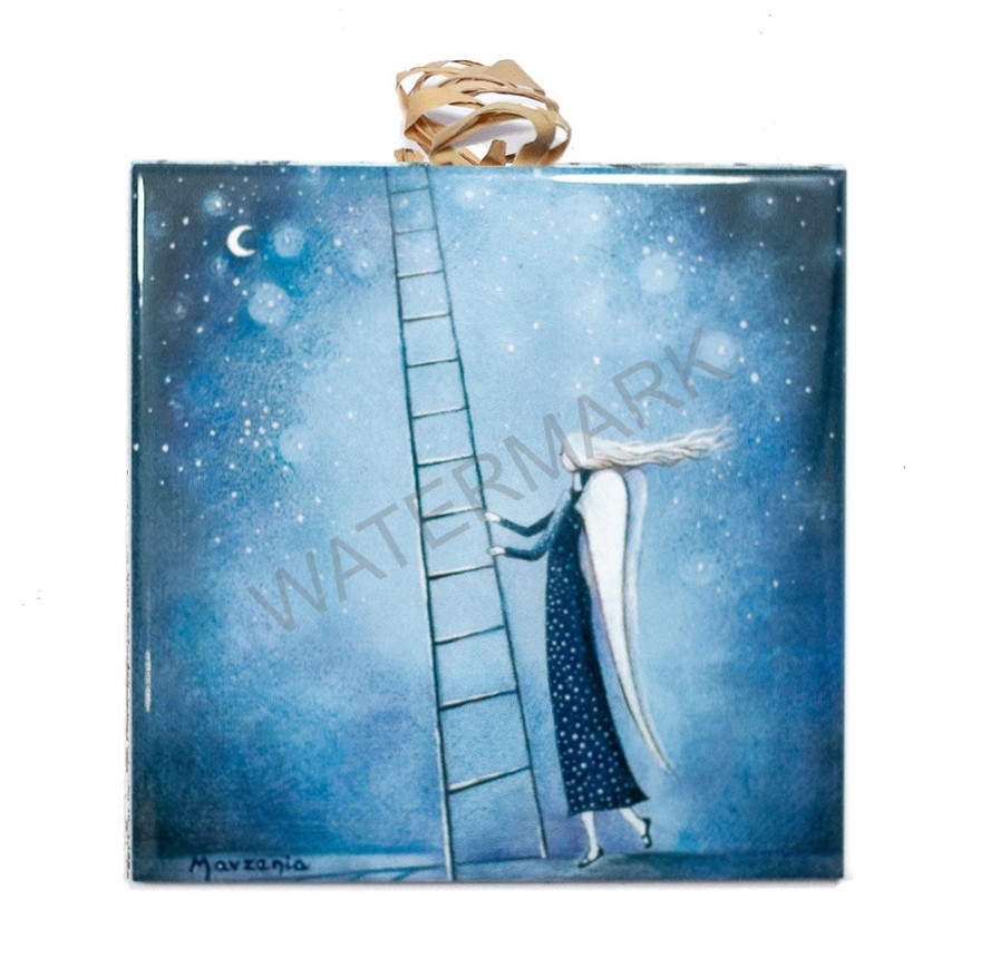 Płytka ceramiczna 10x10cm obrazek Marzenia