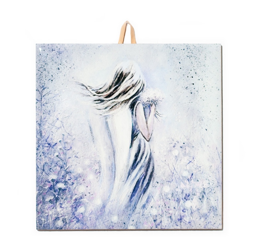 Płytka ceramiczna 10x10cm obrazek Wiatrem czesany 