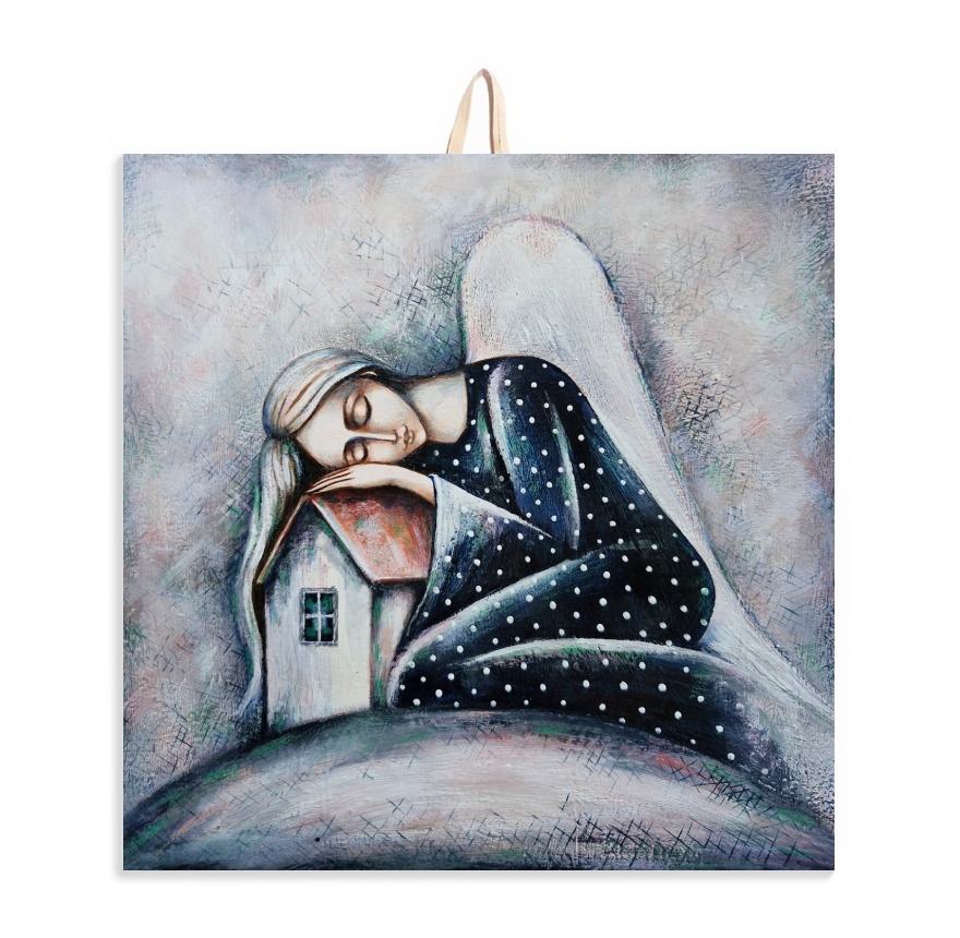 Płytka ceramiczna 10x10cm obrazek Śnij 