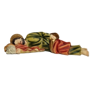Figura święty Józef śpiący 20 cm żywica ręcznie malowany
