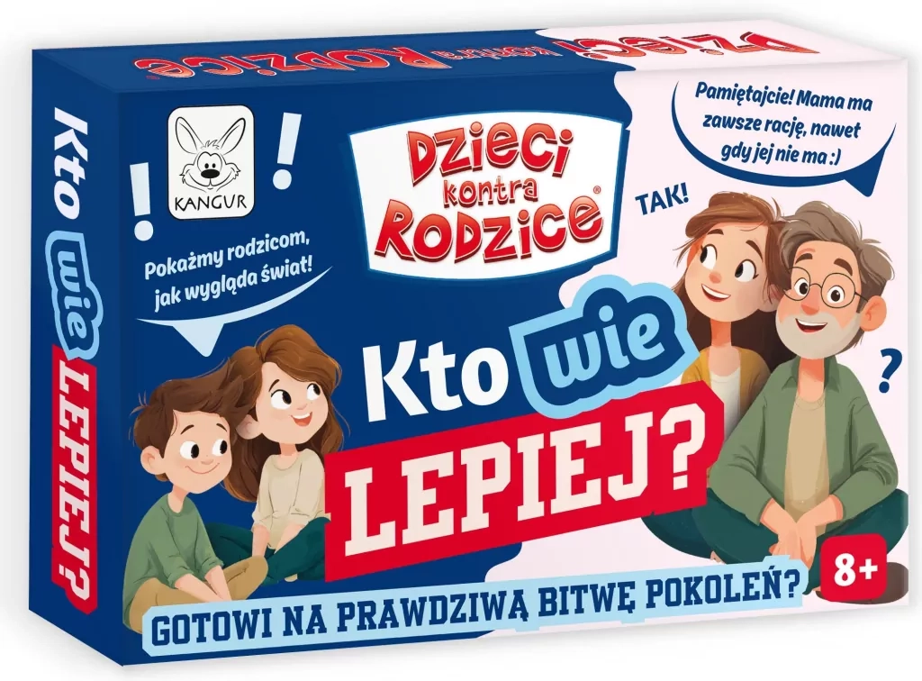 Gra karciana Kto wie lepiej? 8+ 