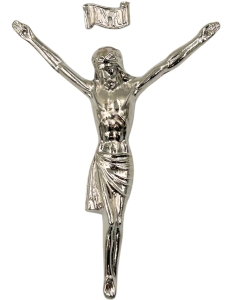 Korpus na krzyż srebrny pasyjka 19 cm 