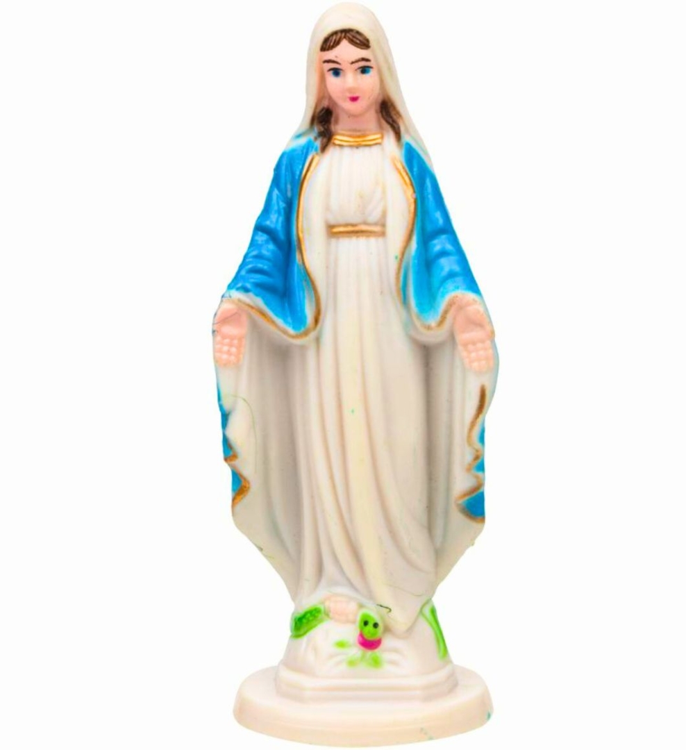 Figurka MB Niepokalana niebieska plastikowa 10cm