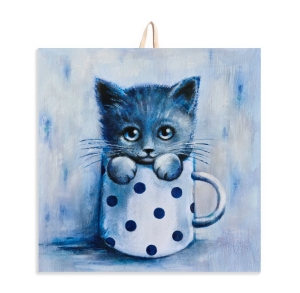 Płytka ceramiczna 10x10cm obrazek A dziś...