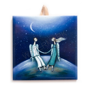 Płytka ceramiczna 10x10cm obrazek Mój ulubiony dzień