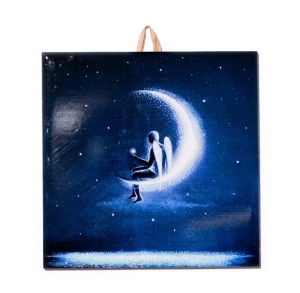 Płytka ceramiczna 10x10cm obrazek Bądź marzycielem