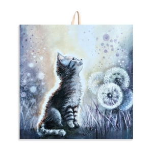 Płytka ceramiczna 15x15cm obrazek Gdzie jesteś