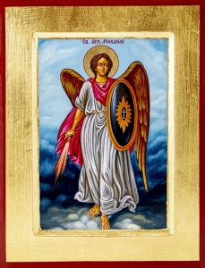 Ikona 1S św. Michał Archanioł BIZ 24x18cm