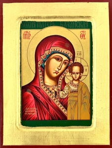 Ikona 1S MB Kazańska BIZ 24x18cm