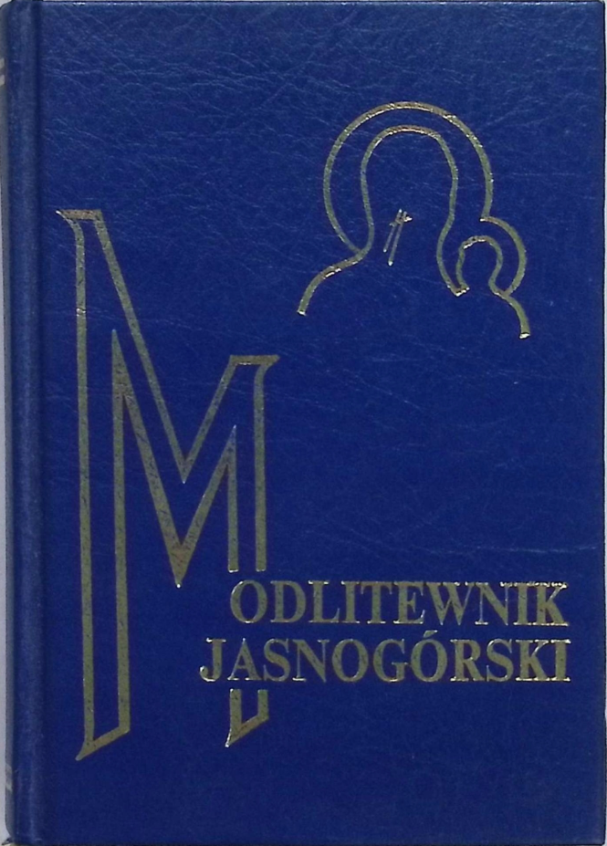 Modlitewnik jasnogórski - niebieska/czarna twarda oprawa 