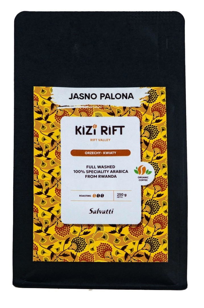Kawa ziarnista Kizi Rift jasno palona 250 g