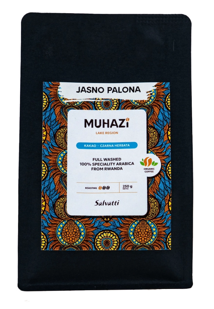 Kawa ziarnista Muhazi jasno palona 250 g 