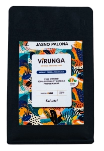 Kawa ziarnista Virunga jasno palona 250 g