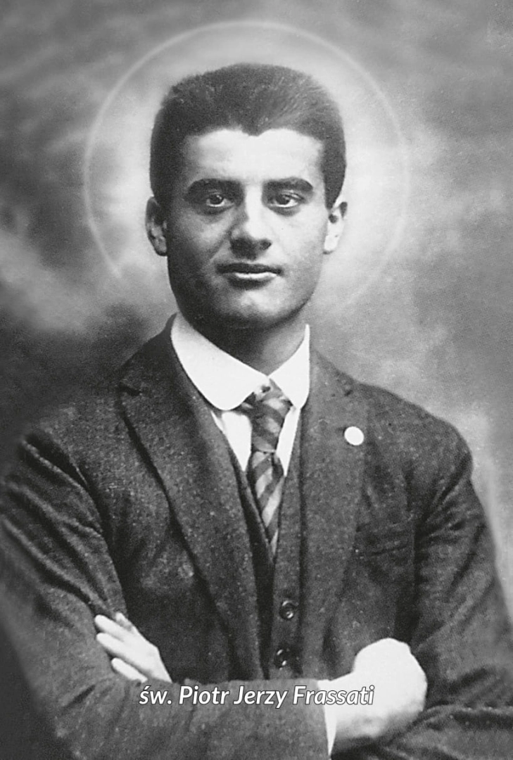 Obrazki 100szt. św. Piotr Frassati 6,5x10cm DGR