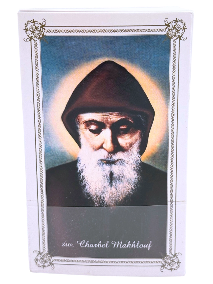Obrazki 100szt św. Charbel 7x11cm 
