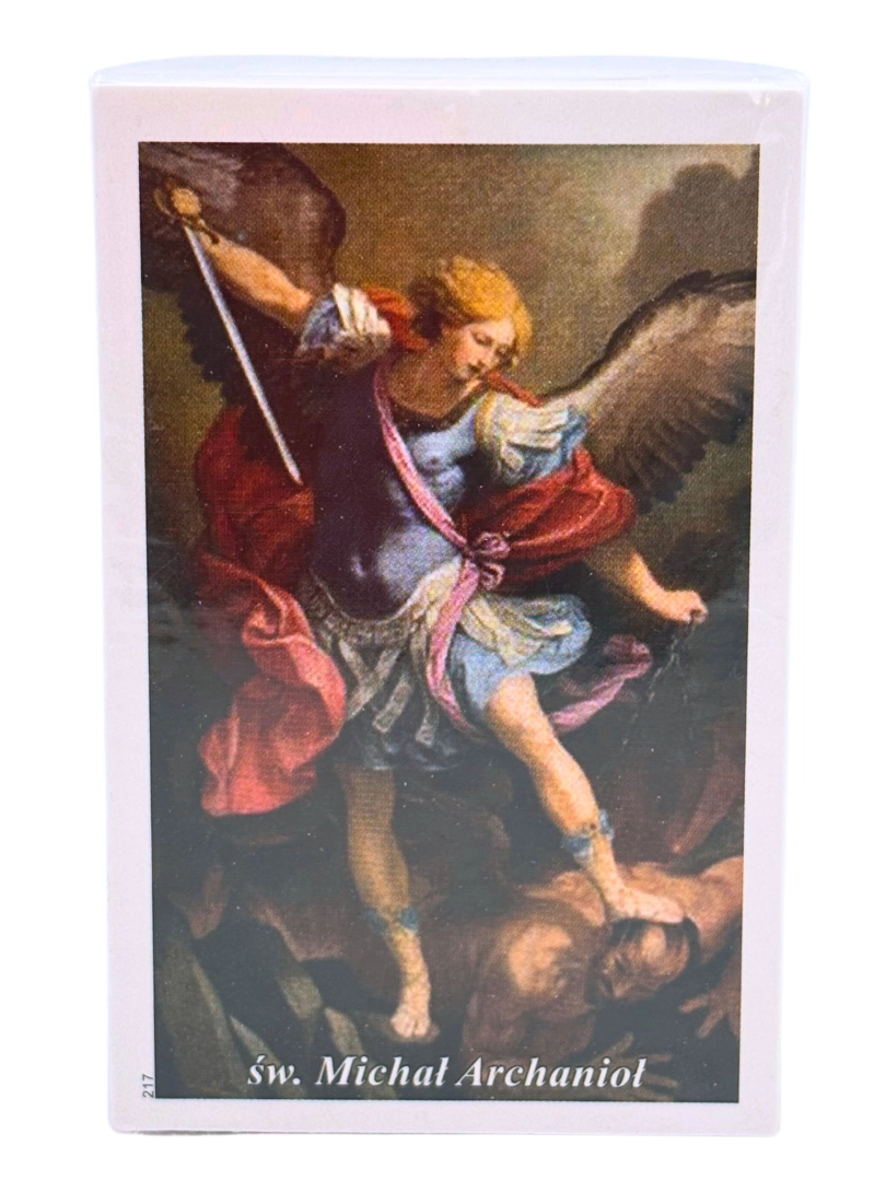 Obrazki 100szt. św. Michał Archanioł 6,5x10cm DGR