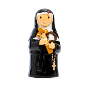 Figurka św. Rita z żywicy 8cm