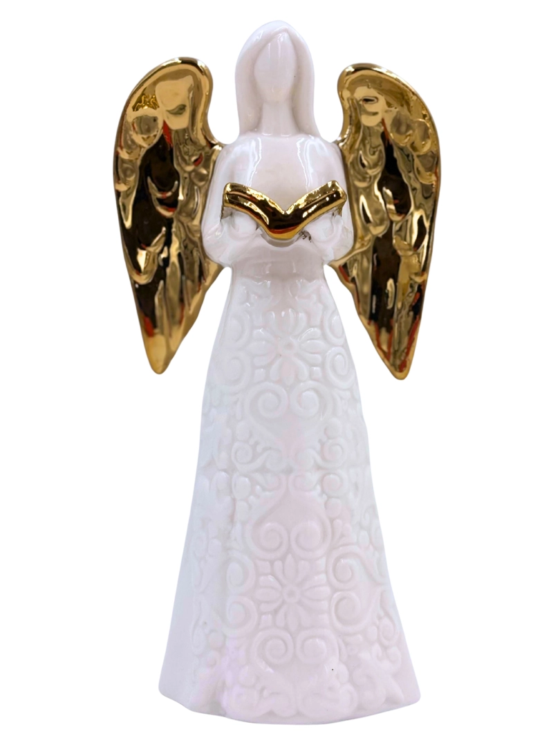 Figurka - Ceramiczany Anioł 18cm (4202) WDS