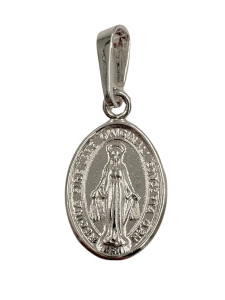 Medalik srebrny MB Niepokalana 