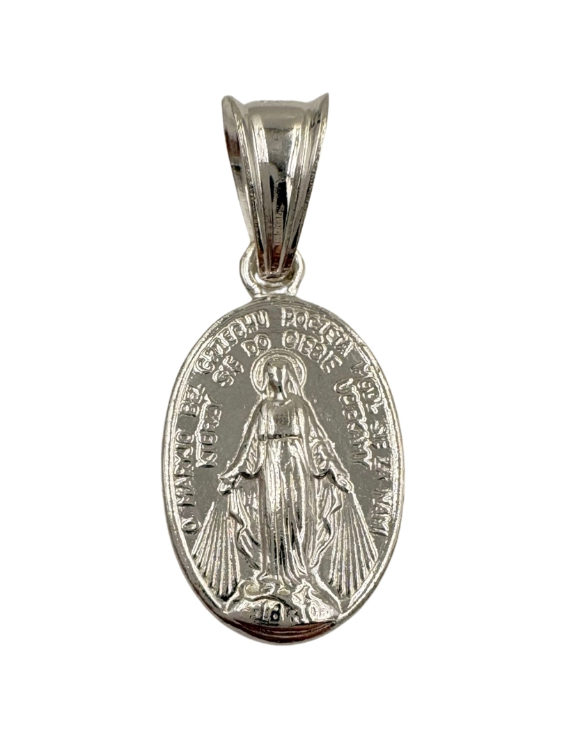 Medalik srebrny MB Niepokalana