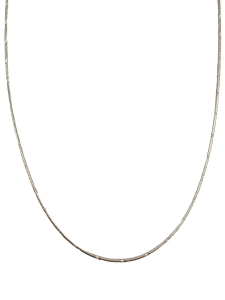 Łańcuszek srebrny żmijka 50 cm