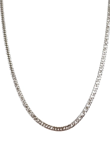 Łańcuszek srebrny pancerka 55 cm