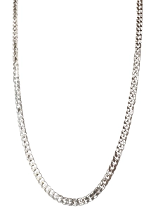 Łańcuszek srebrny pancerka 50 cm