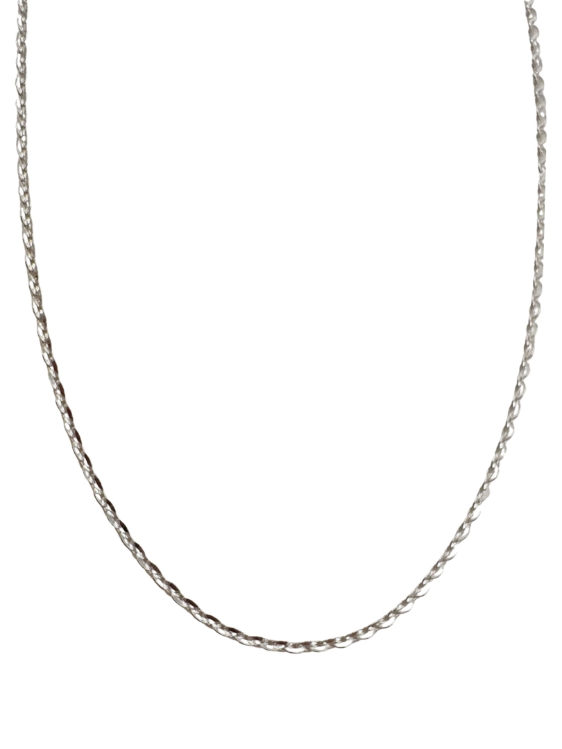 Łańcuszek srebrny pancerka 50 cm