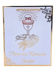 Torebka prezentowa Kom. Św 32x26 cm C