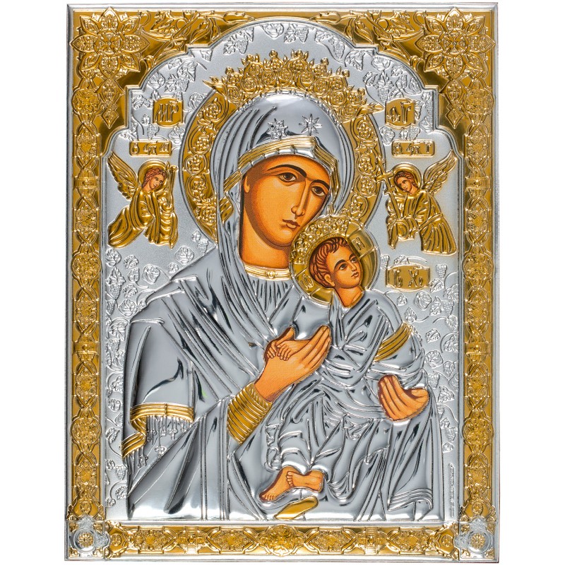 Ikona MB NP prostok. sr./zł. na brąz. d. 10x12,5  6788/2 EKKLESIA