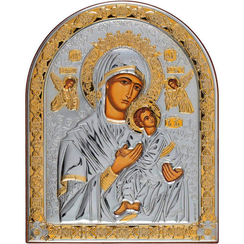 Ikona MB NP owal na brąz. d. 13,6x17,1 Amolinta 6788/3C EKKLESIA