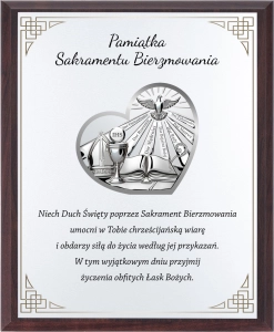 Obraz Pamiątka Sakramentu Bierzmowania L172P/3 LUR