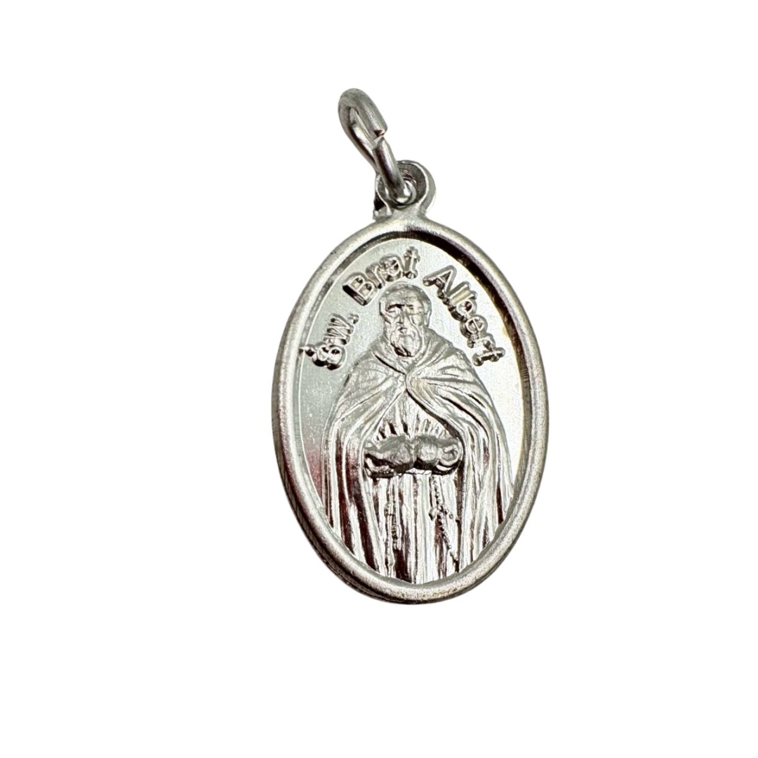 Medalik aluminiowy św. Br. Albert KRIS