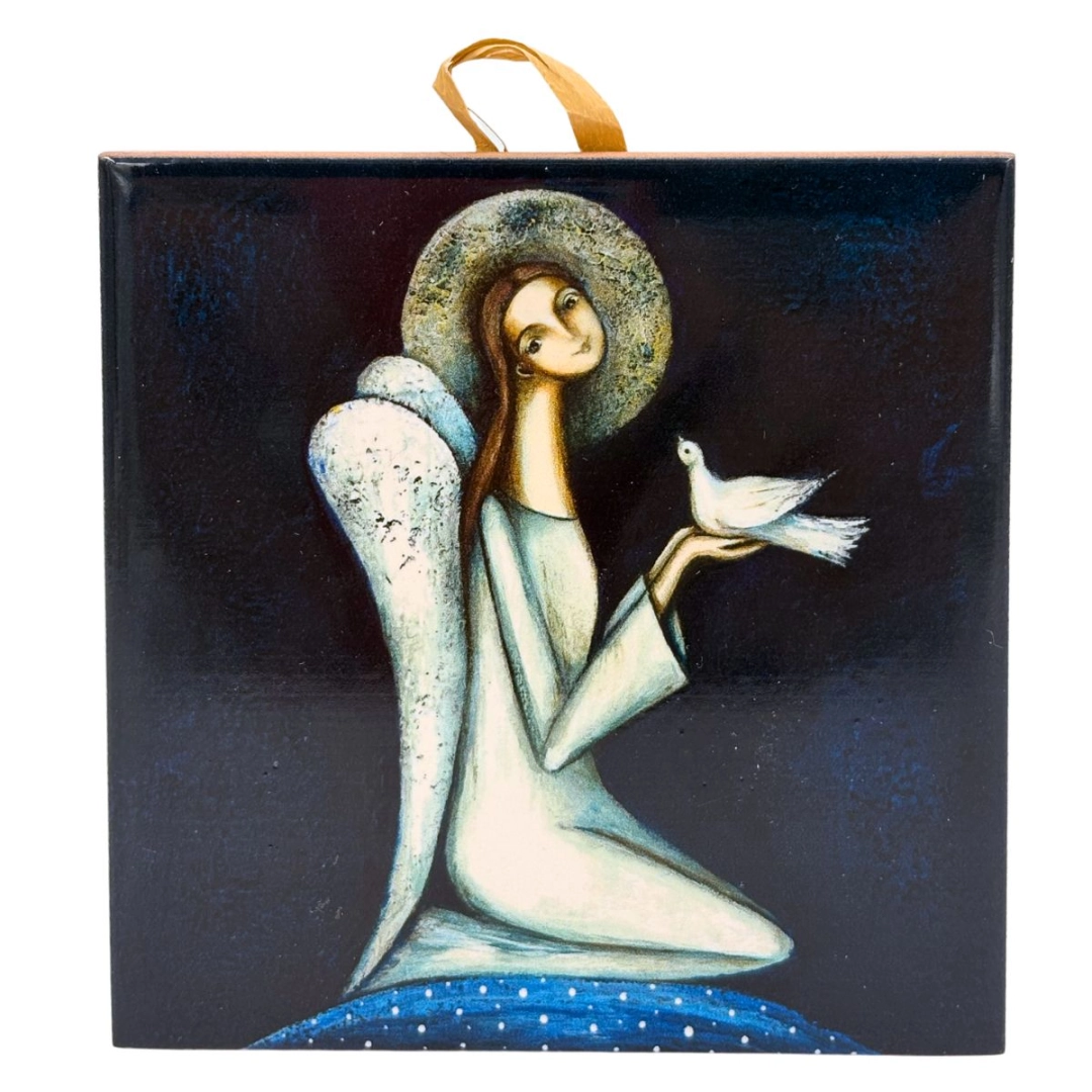 Płytka ceramiczna 10x10 cm obrazek Anioł Pokoju Z08 PML