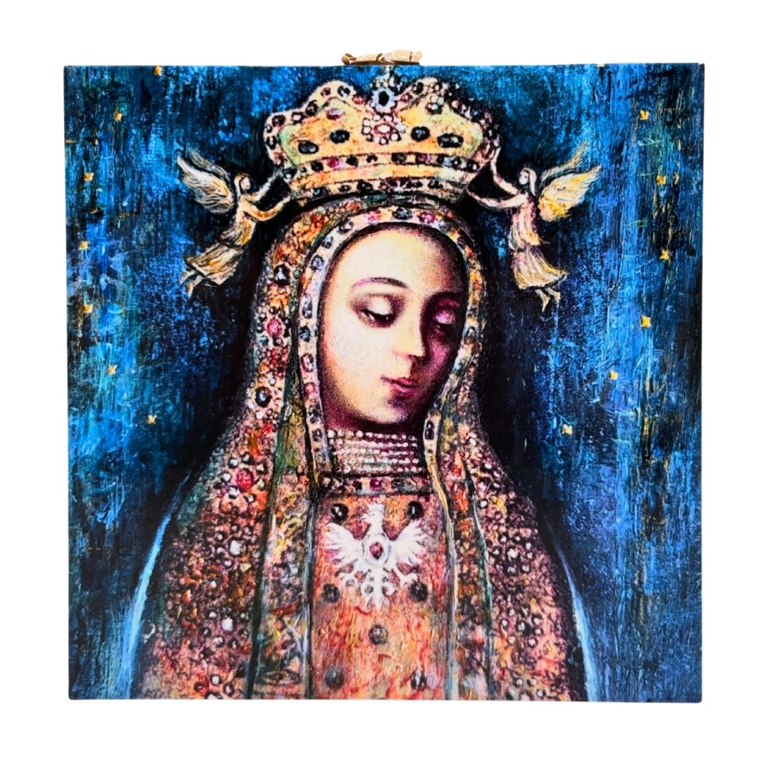 Płytka ceramiczna 15x15 obrazek MB Królowa Polski PLM
