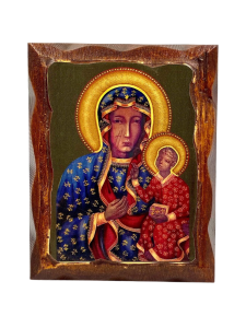 Ikona Matka Boża Częstochowska 12x15 cm