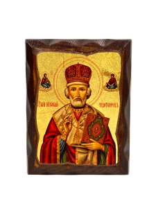 Ikona Święty Mikołaj 8,5x11,5 cm