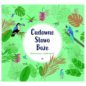Cudowne Słowo Boże Kolorowanie z kalkomanią