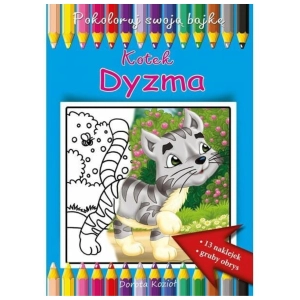 Kotek Dyzma - kolorowanka