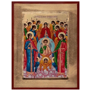Ikona 1S Synod Archaniołów BIZ 24x18cm