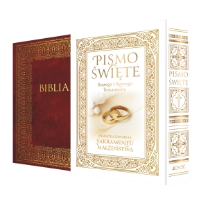 Biblia domowa St.Nt. Pam. Sakramętu małżeństwa Jedność