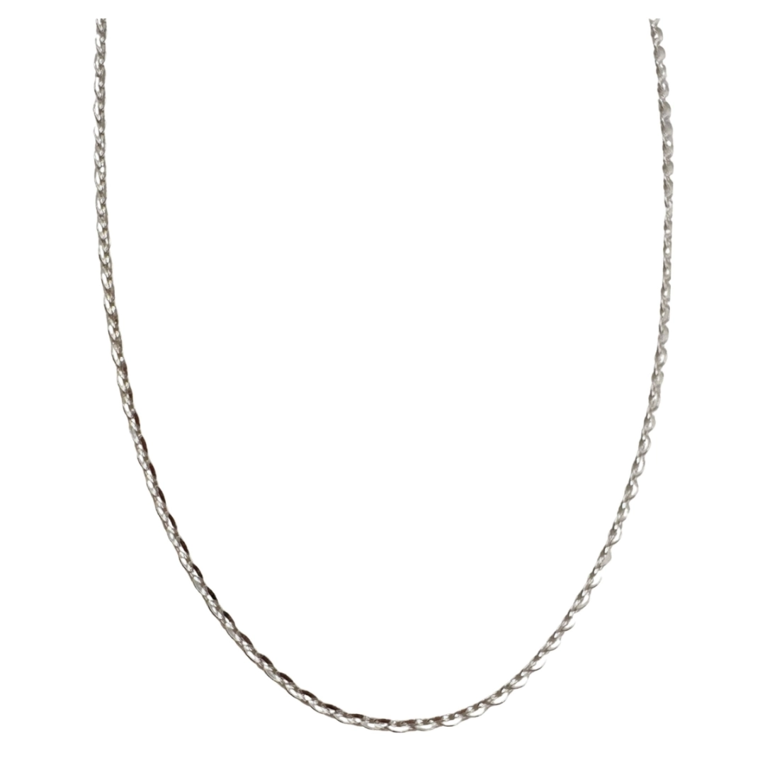 Łańcuszek srebrny pancerka 45 cm
